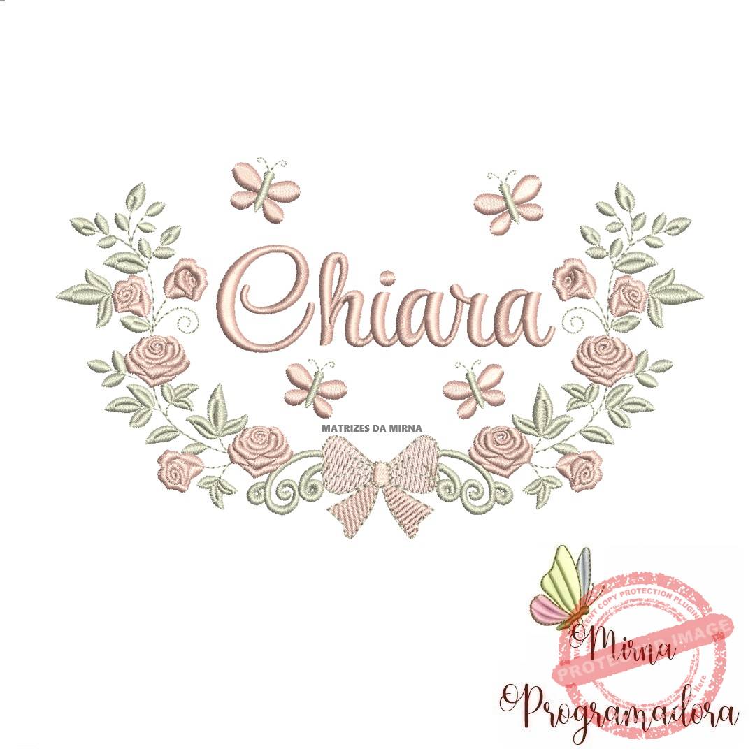 Matriz de Bordado Chiara