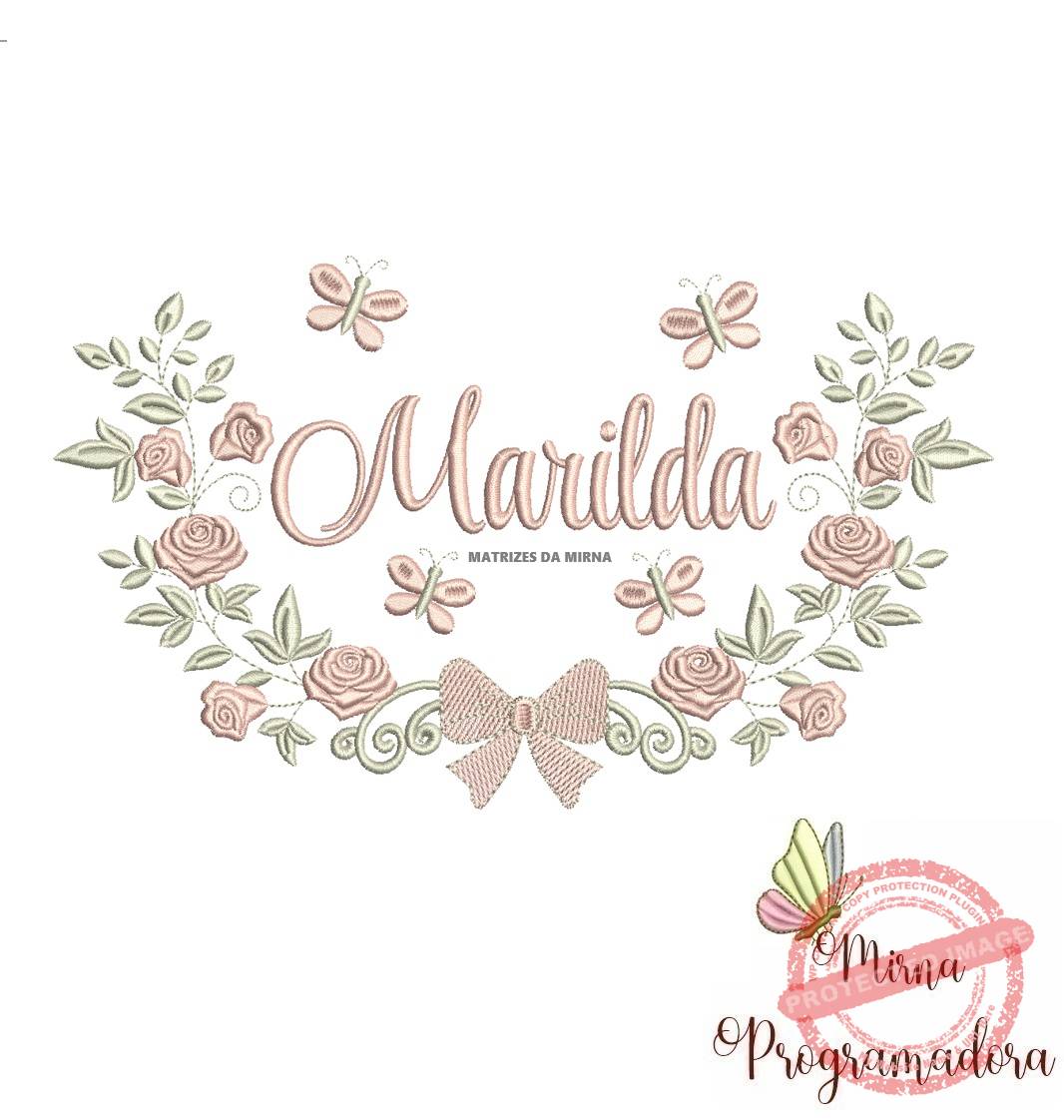 Matriz de Bordado Marilda