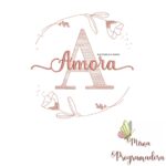 matriz de bordado amora