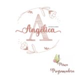 matriz de bordado angelica
