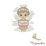 matriz de bordado Anjinha Sophia