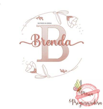 matriz de bordado brenda