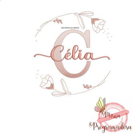 matriz de bordado celia