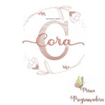 matriz de bordado cora