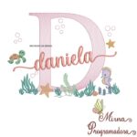 Matriz de Bordado Fundo do Mar Daniela