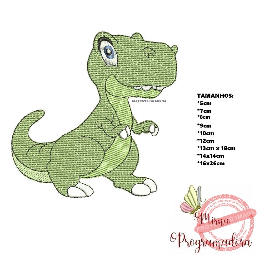 Matriz de Bordado Dinossauro