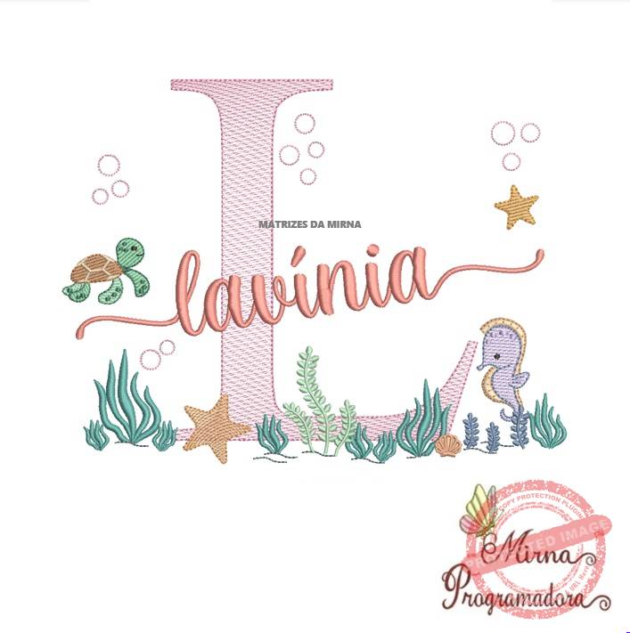 matriz de bordado-fundo do mar-lavinia Matriz de Bordado Fundo do Mar Lavinia - Imagem 1