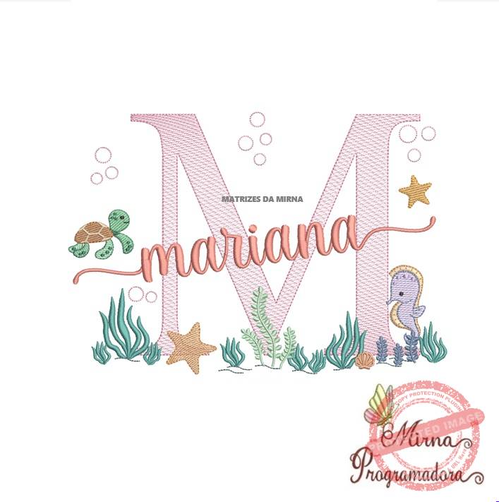 matriz de bordado-fundo do mar-mariana Matriz de Bordado Fundo do Mar Mariana - Imagem 1