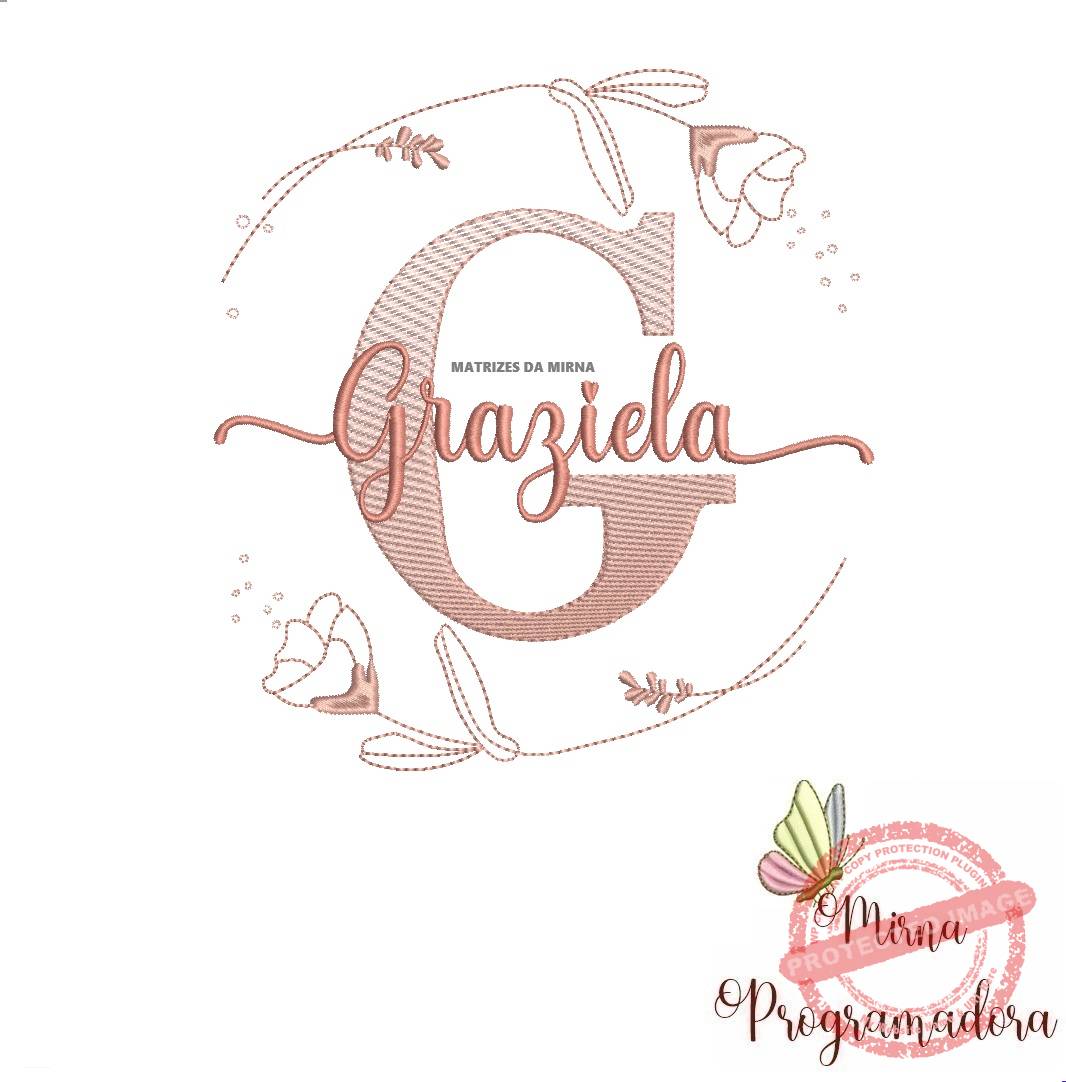 matriz de bordado graziela-mirna matriz de bordado graziela - Imagem 1