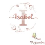 matriz de bordado isabel