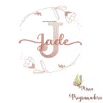 matriz de bordado jade