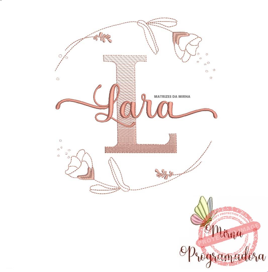 matriz de bordado lara-mirna matriz de bordado lara - Imagem 1
