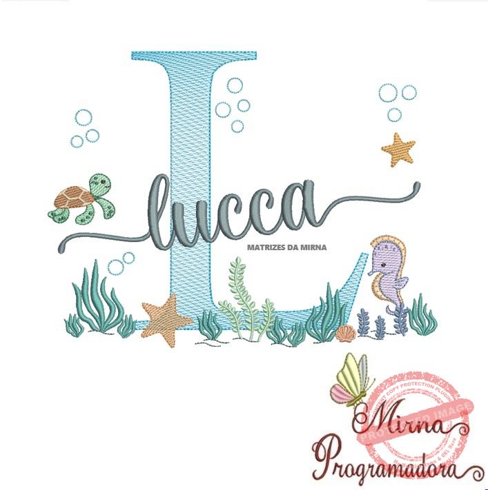 matriz de bordado lucca fundo do mar Matriz de Bordado Fundo do Mar Lucca - Imagem 1