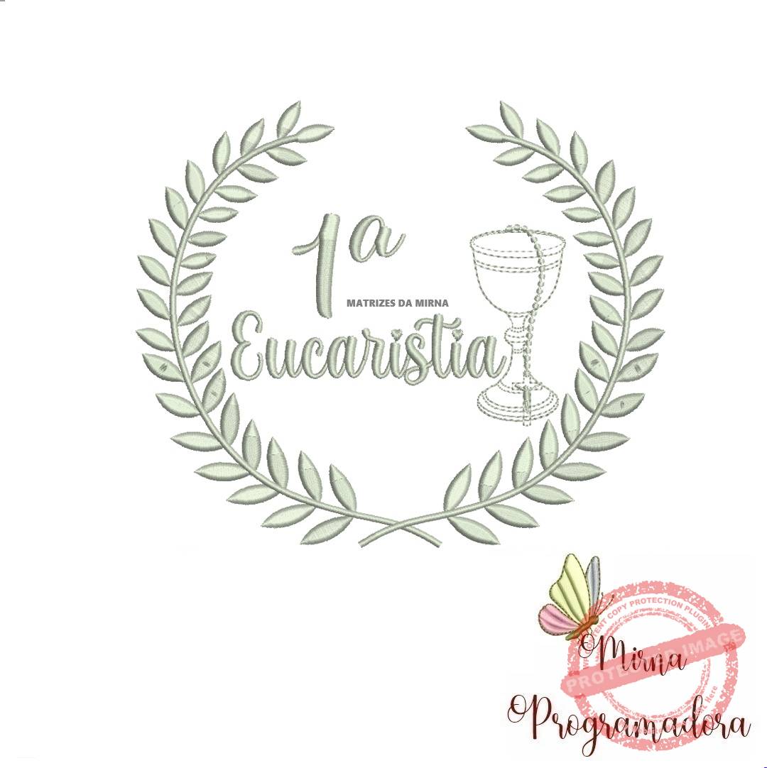 matriz de bordado primeira eucaristia matriz de bordado Primeira Eucaristia - Imagem 1