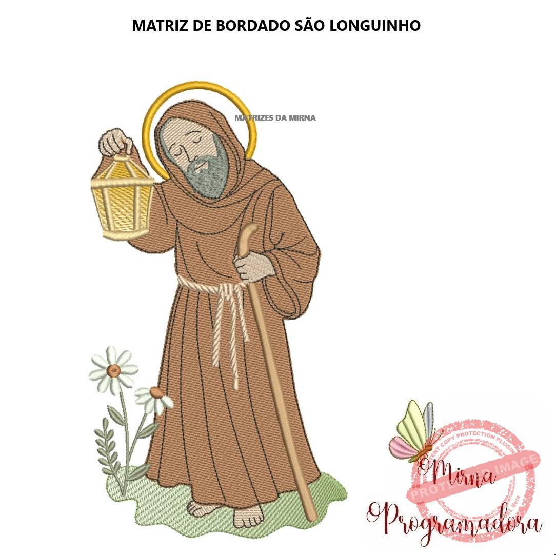 matariz de bordado sao longuinho matriz de bordado são Longuinho - Imagem 1