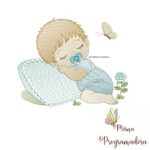 matriz-de-bordado-bebe-dormindo