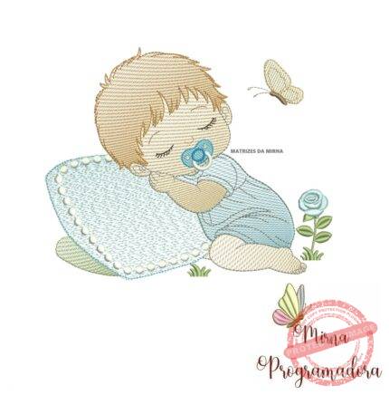 matriz-de-bordado-bebe-dormindo