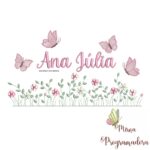 matriz de bordado Ana Júlia