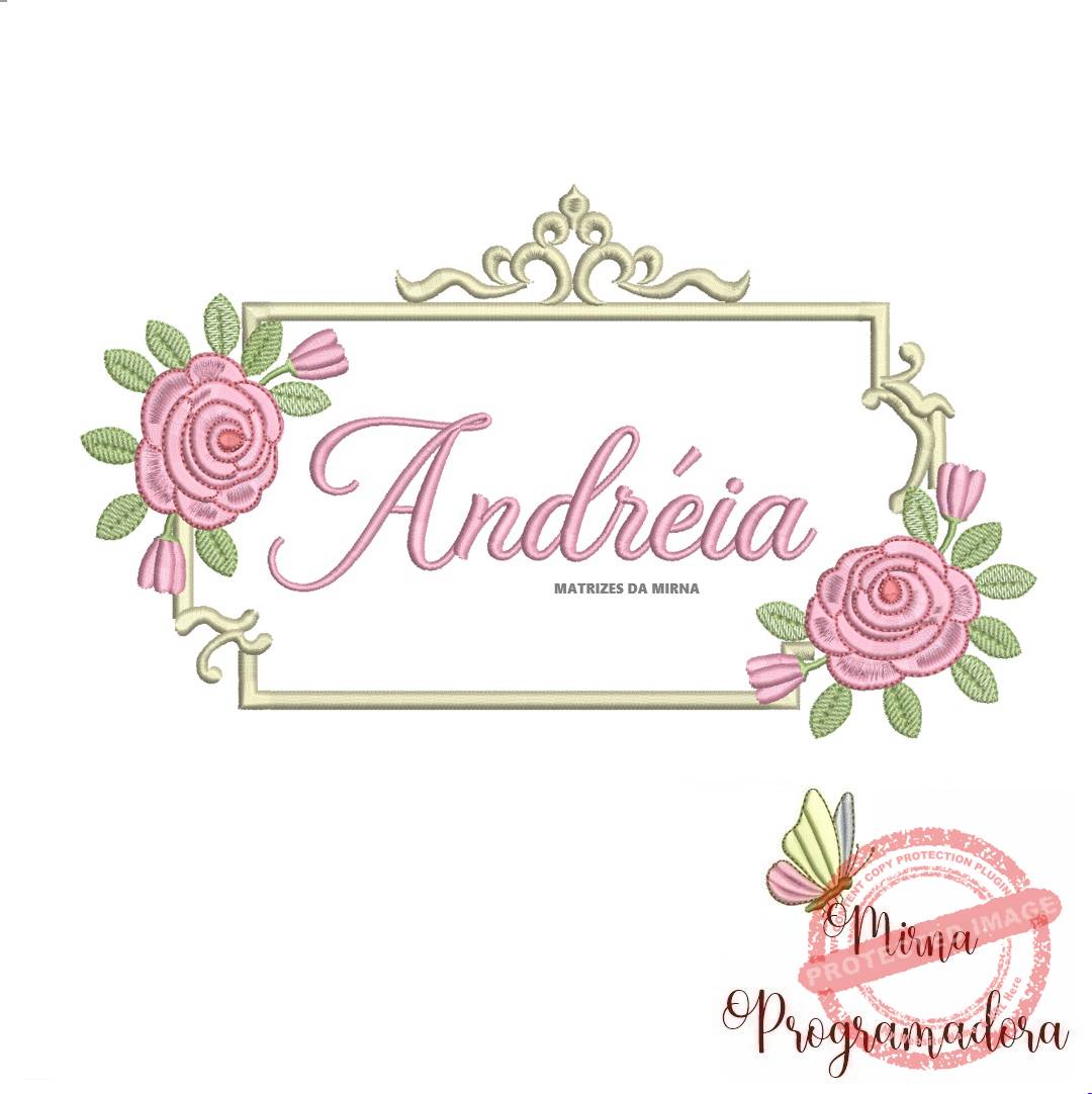 matriz de bordado andreia matriz de bordado Andréia - Imagem 1