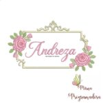 matriz de bordado Andreza