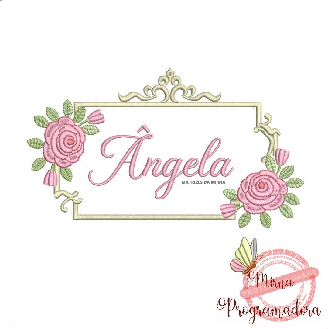 matriz de bordado angela matriz de bordado Ângela - Imagem 1