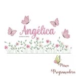 matriz de bordado Angélica