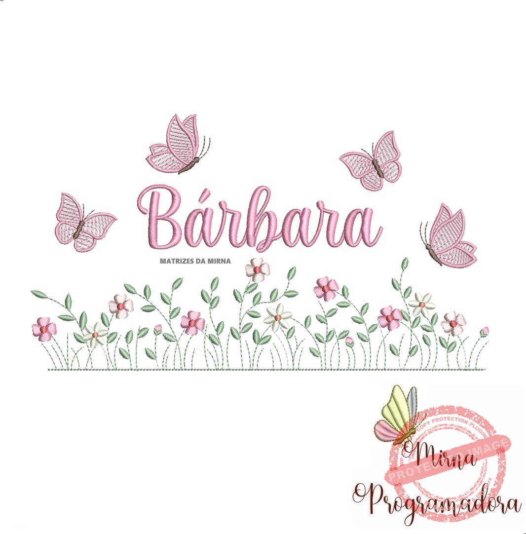 matriz de bordado barbara matriz de bordado Bárbara - Imagem 1