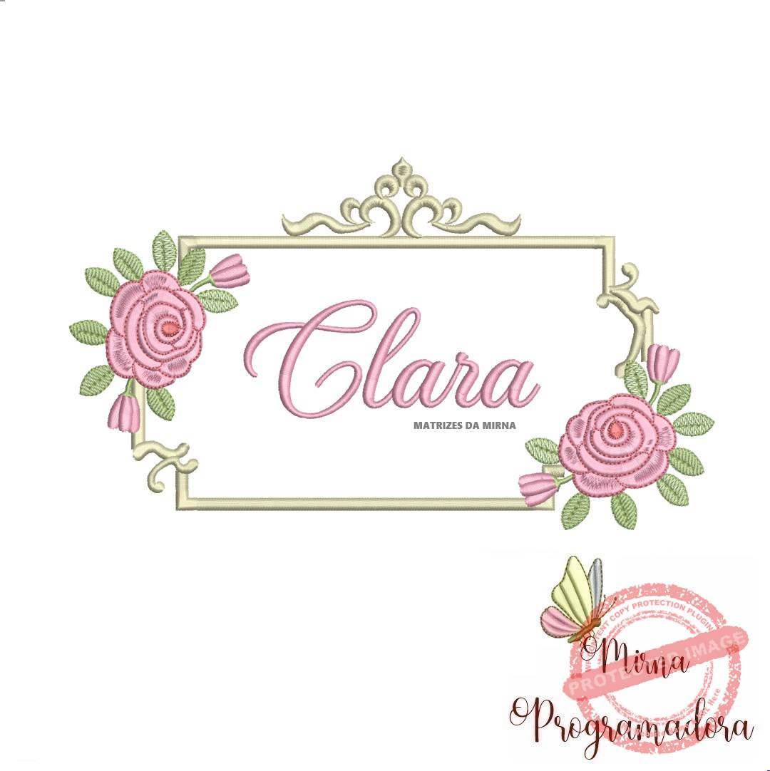 matriz de bordado clara matriz de bordado Clara - Imagem 1