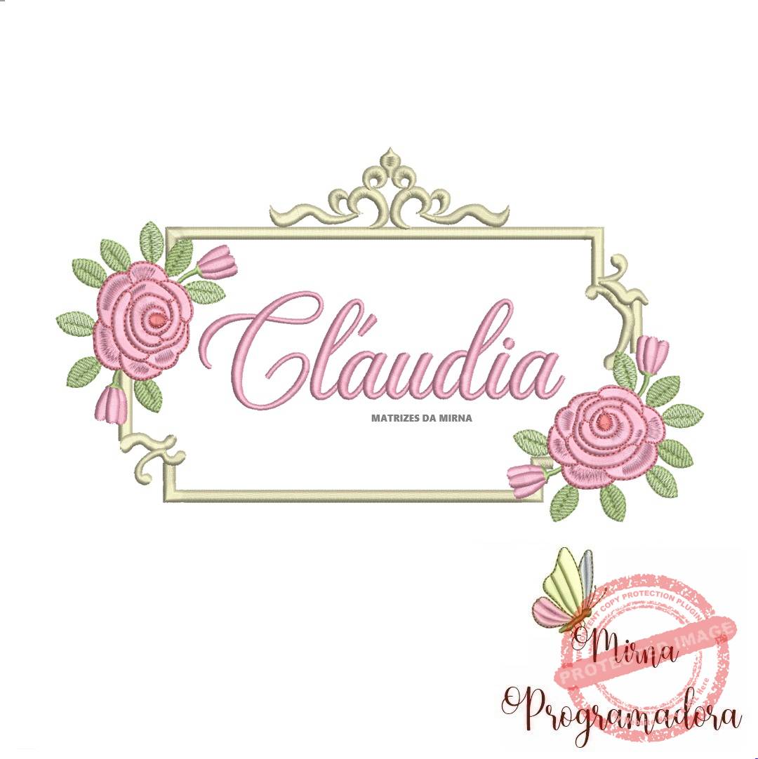 matriz de bordado claudia matriz de bordado Cláudia - Imagem 1