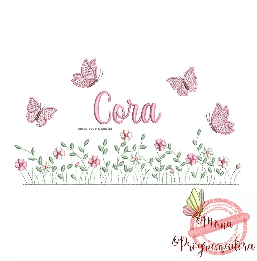 matriz de bordado cora matriz de bordado Cora - Imagem 1