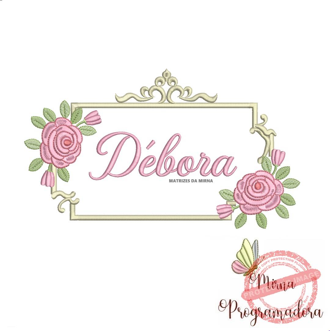 matriz de bordado debora matriz de bordado Débora - Imagem 1