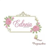 matriz de bordado Edneia