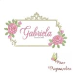 matriz de bordado Gabriela