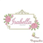 matriz de bordado Isabella