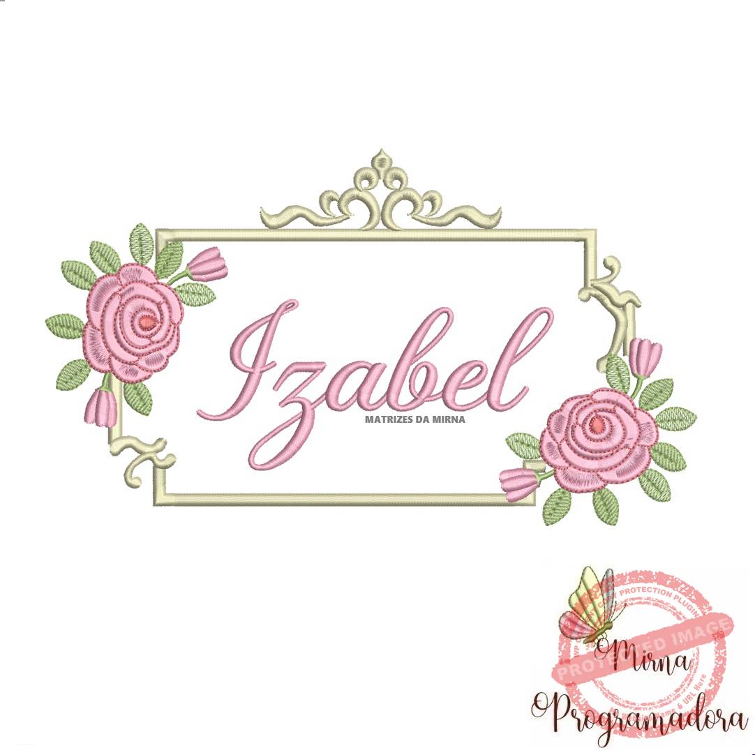matriz de bordado izabel matriz de bordado Izabel - Imagem 1