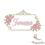 matriz de bordado Janaina