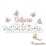 matriz de bordado Débora