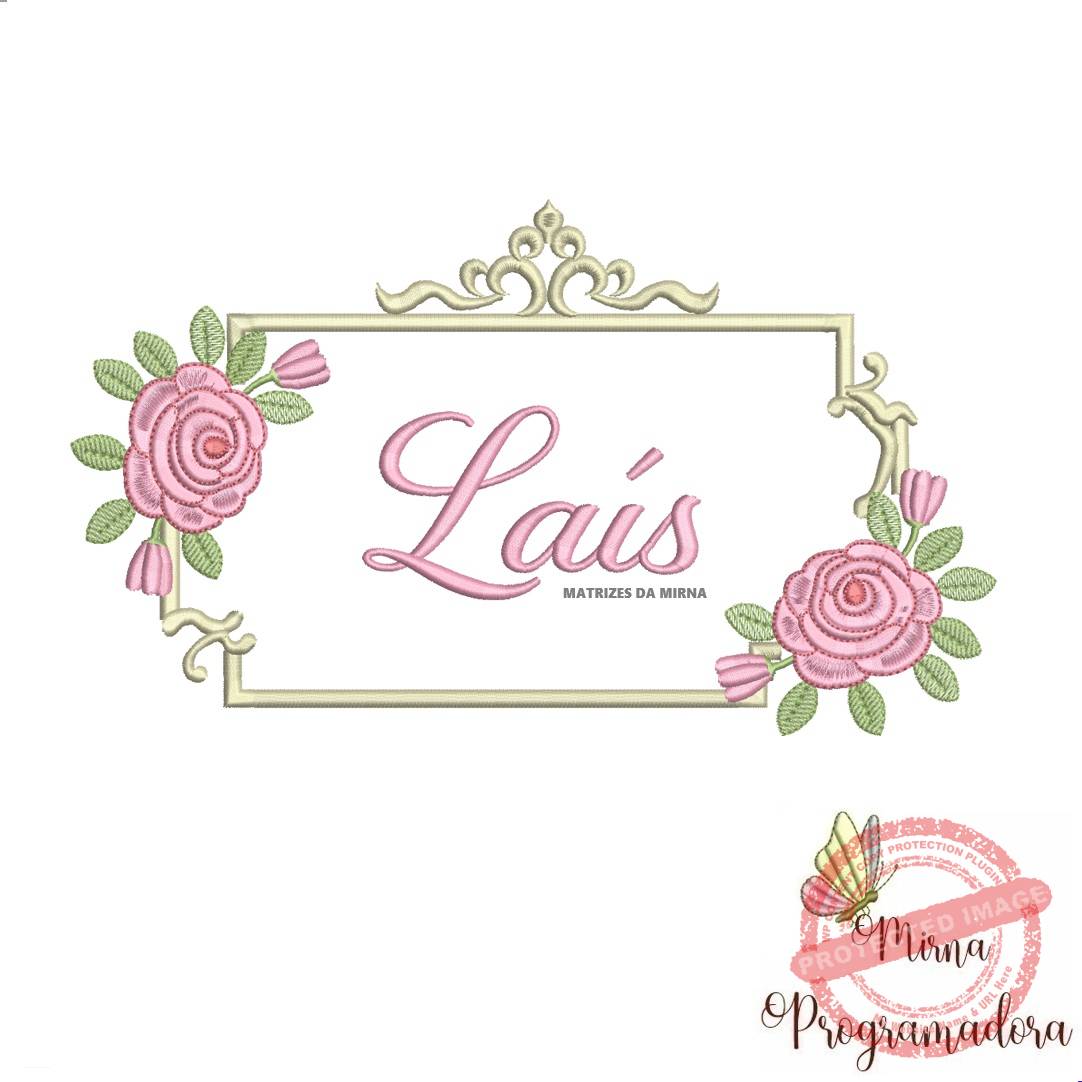 matriz de bordado lais matriz de bordado Laís - Imagem 1