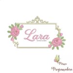 matriz de bordado Lara