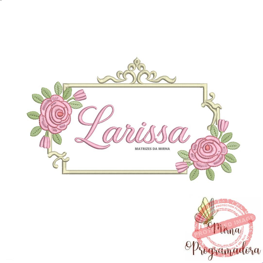 matriz de bordado larissa matriz de bordado Larissa - Imagem 1