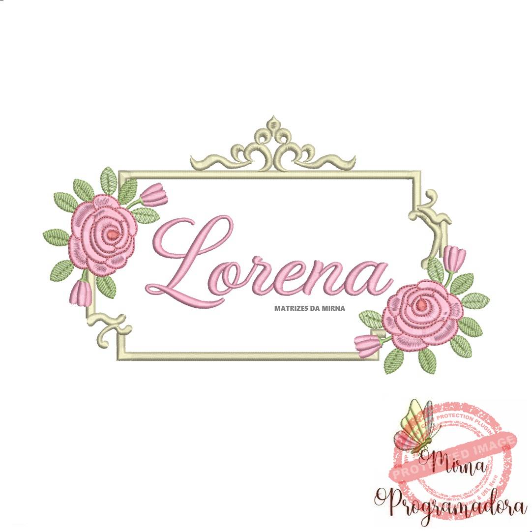 matriz de bordado lorena matriz de bordado Lorena - Imagem 1