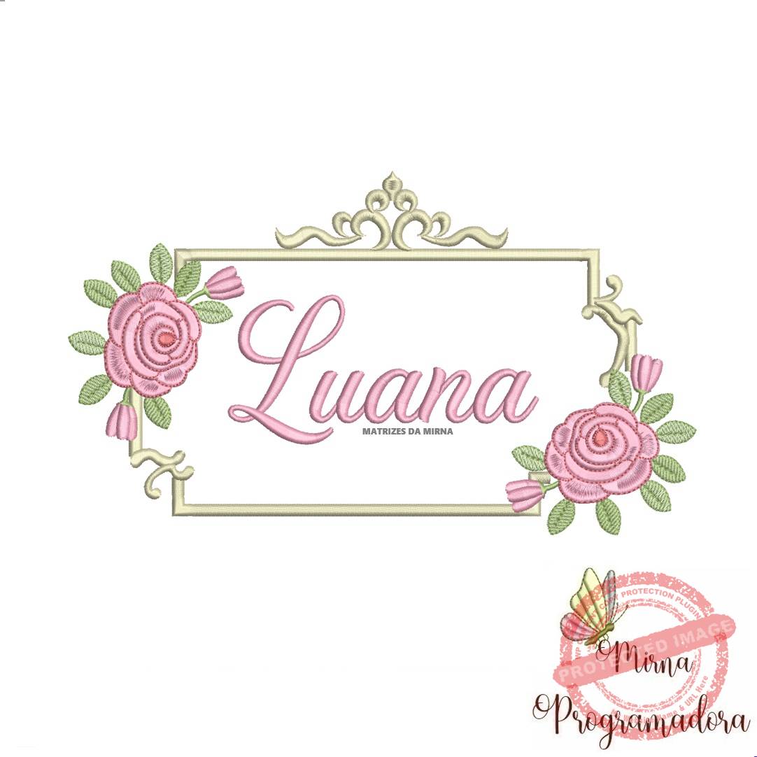 matriz de bordado luana matriz de bordado Luana - Imagem 1