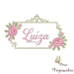 matriz de bordado Luíza