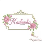 matriz de bordado Madrinha