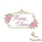 matriz de bordado Maria Clara