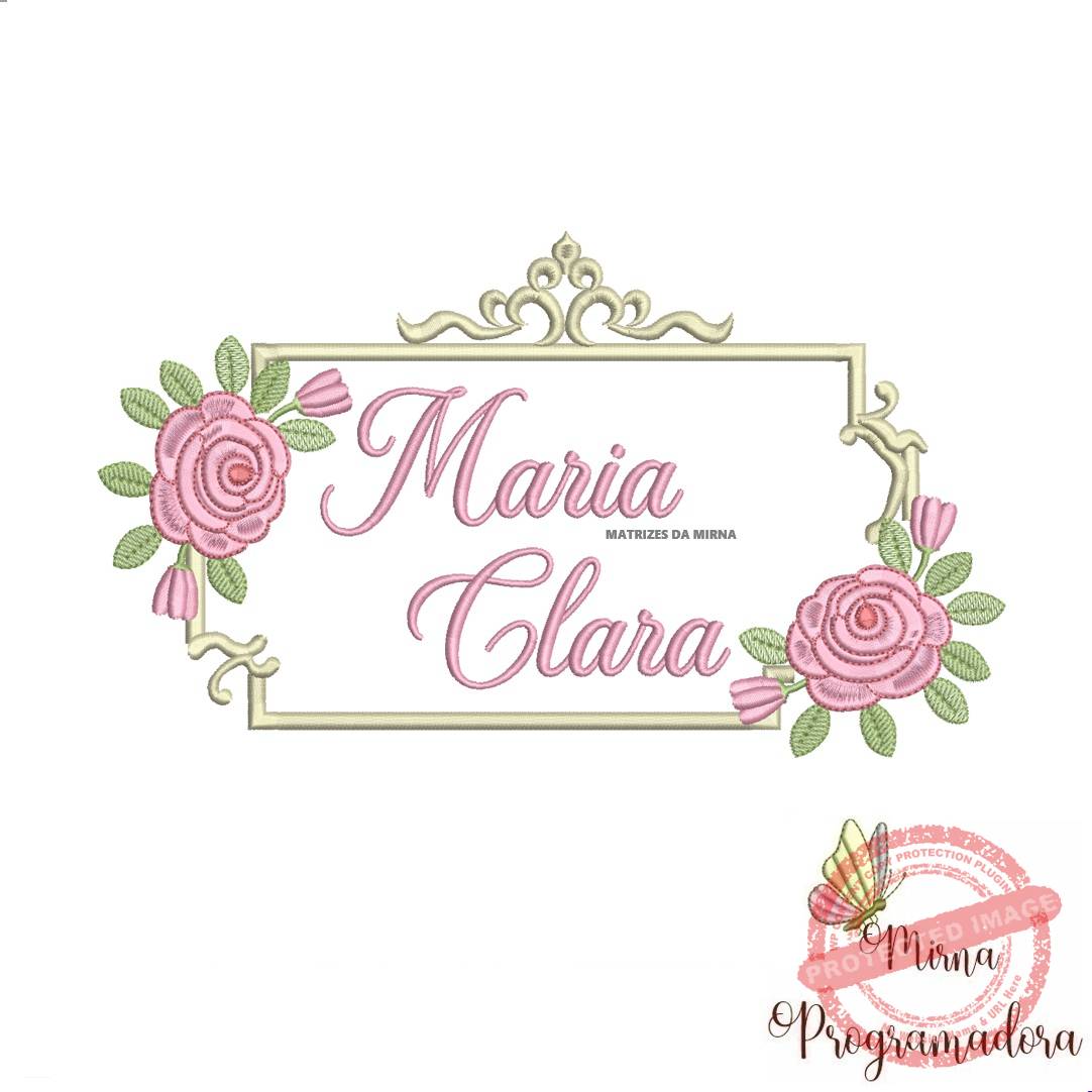 matriz de bordado maria clara matriz de bordado Maria Clara - Imagem 1