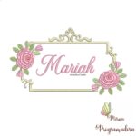 matriz de bordado Mariah
