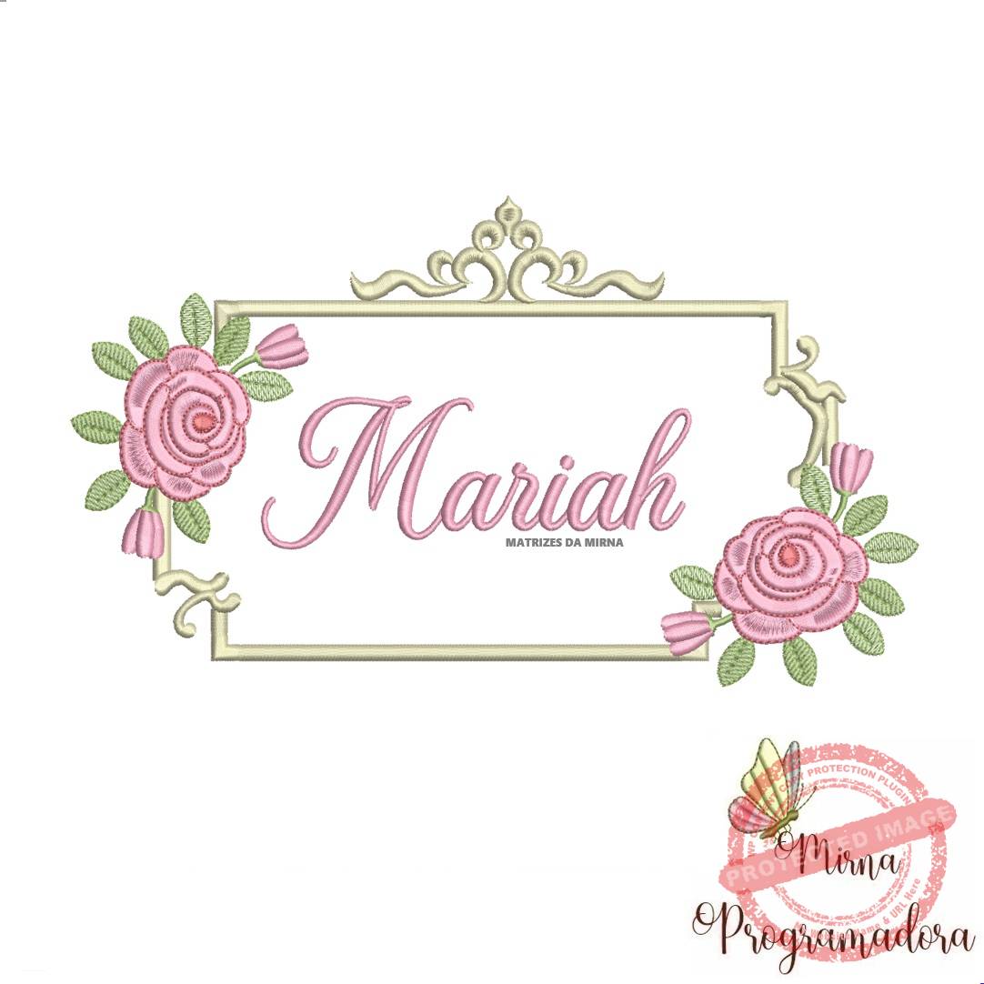 matriz de bordado mariah matriz de bordado Mariah - Imagem 1