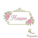 matriz de bordado Mariana