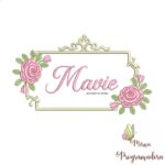matriz de bordado Mavie